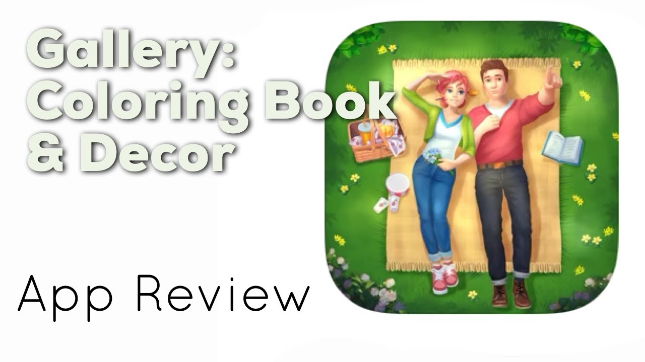 Gallery Coloring Book and Decor | Coloring App Review