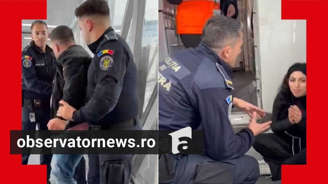 Li s-a refuzat îmbarcarea şi au făcut scandal cu Poliţia de Frontieră, de faţă cu fetiţa lor