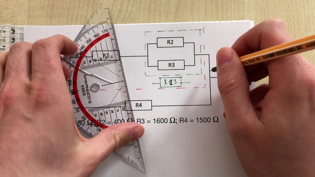Ersatzwiderstand berechnen (Physik Klasse 8)