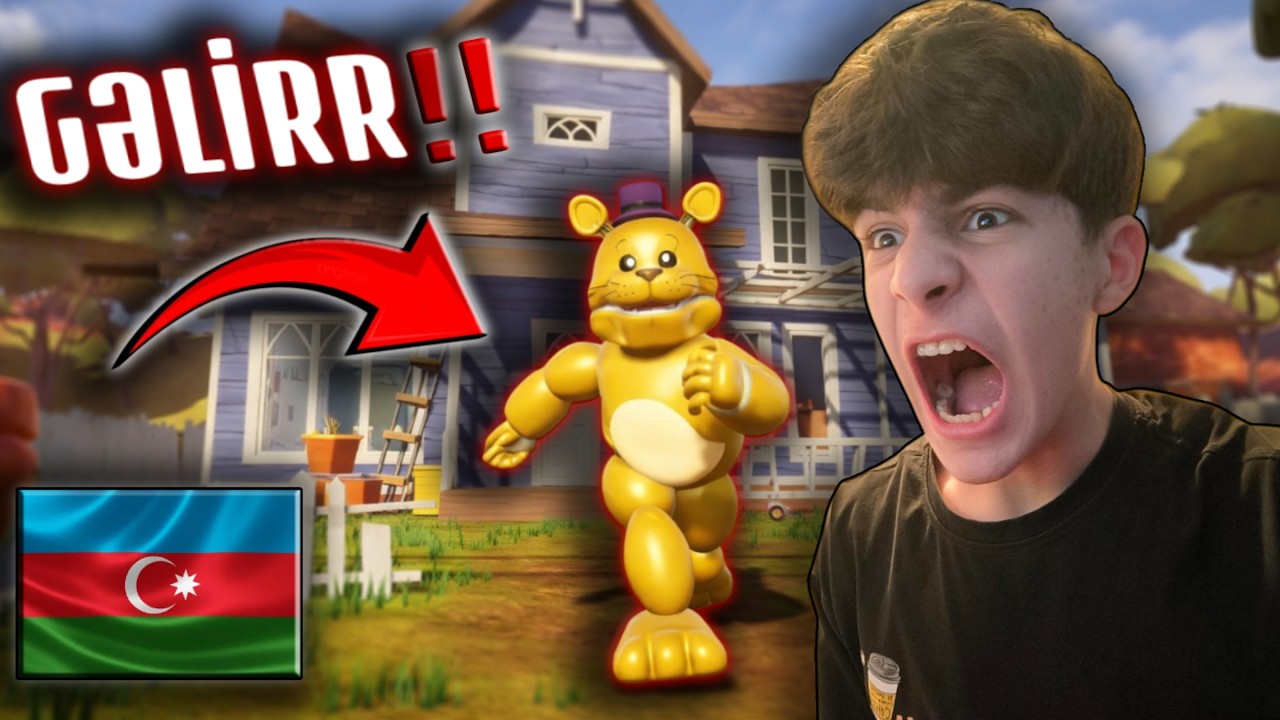 AZ QALSIN ÖLÜRDÜM!😱- Hello Neighbor Fredbear