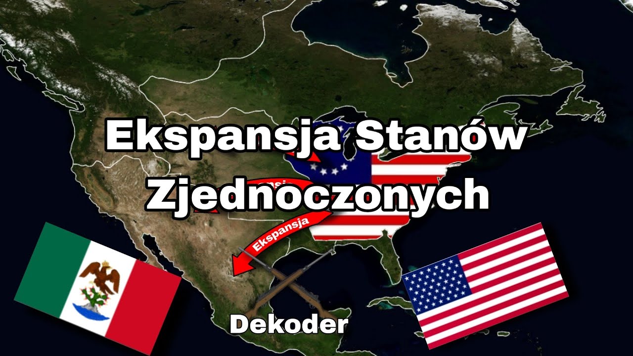 Ekspansja Stan&oacute;w Zjednoczonych Ameryki (w stylu oversimplified)