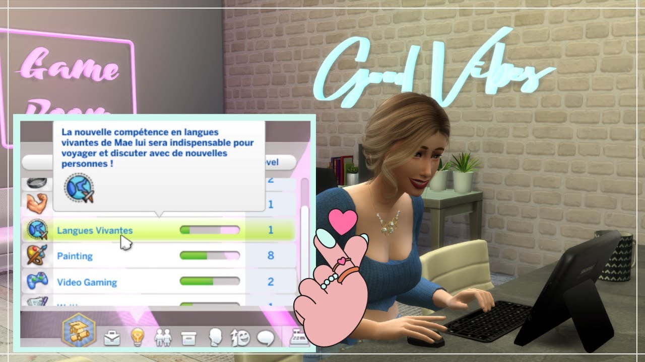 -TUTO SIMS 4- Créer une nouvelle compétence ! / How to create a new skill !
