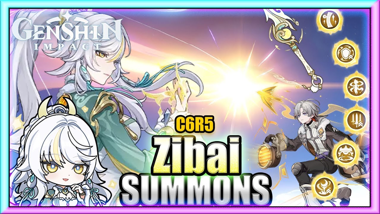 C6R5 Zibai Summons | Genshin Impact
