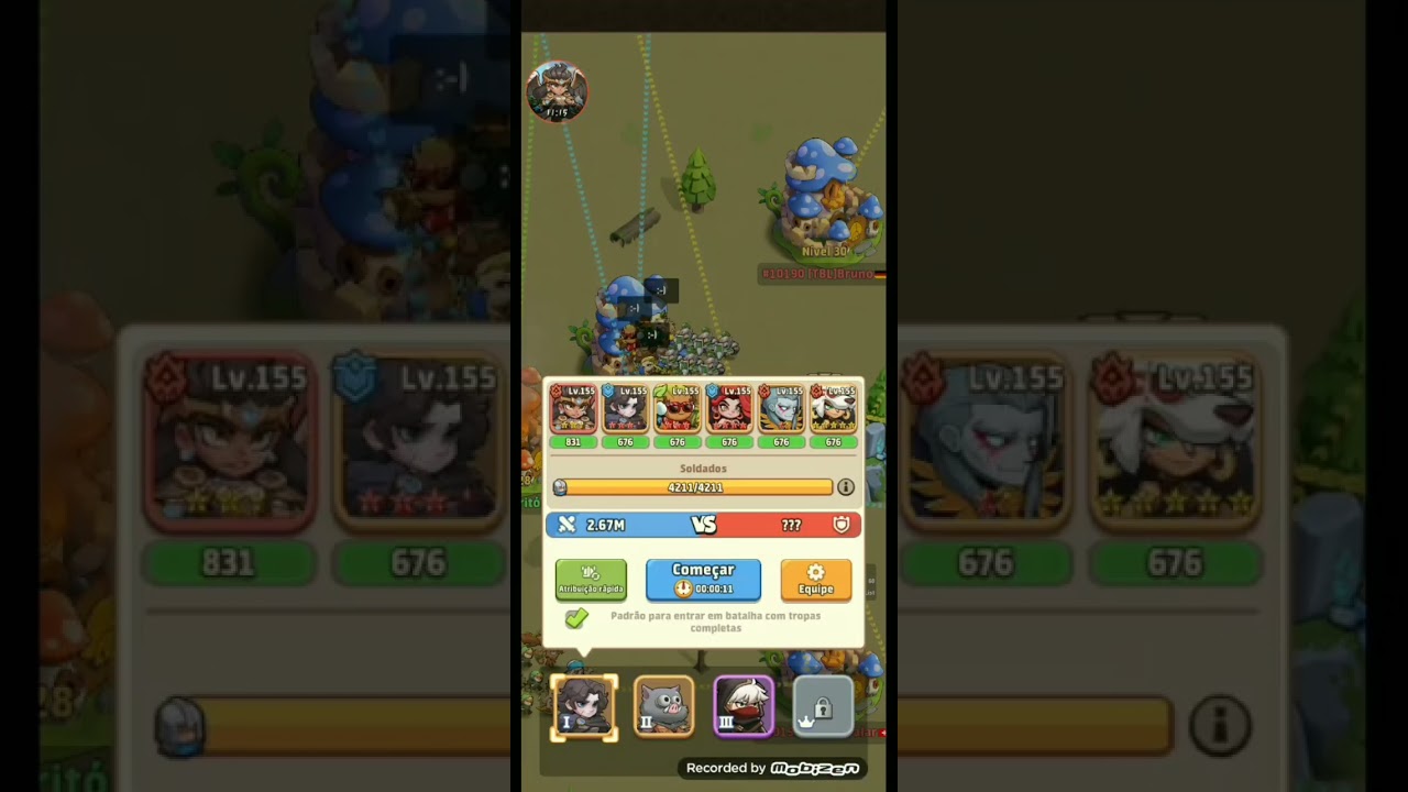 Campo de Batalha Antigo -Top Heroes 