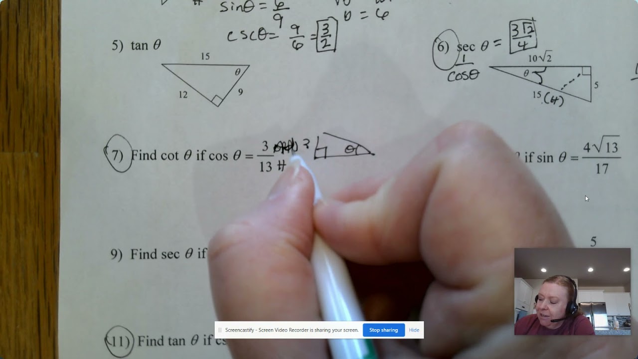Right Triangle Trig Sec 3