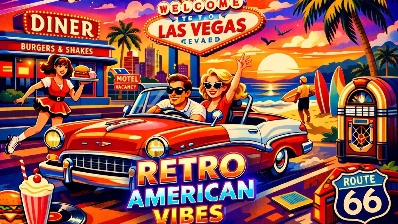 Midnight Neon 1986 | Retro American Vibes