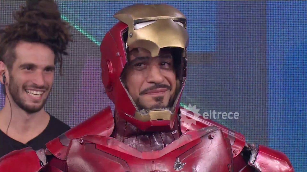 ¡Increible! En una de las puertas apareció Ironman