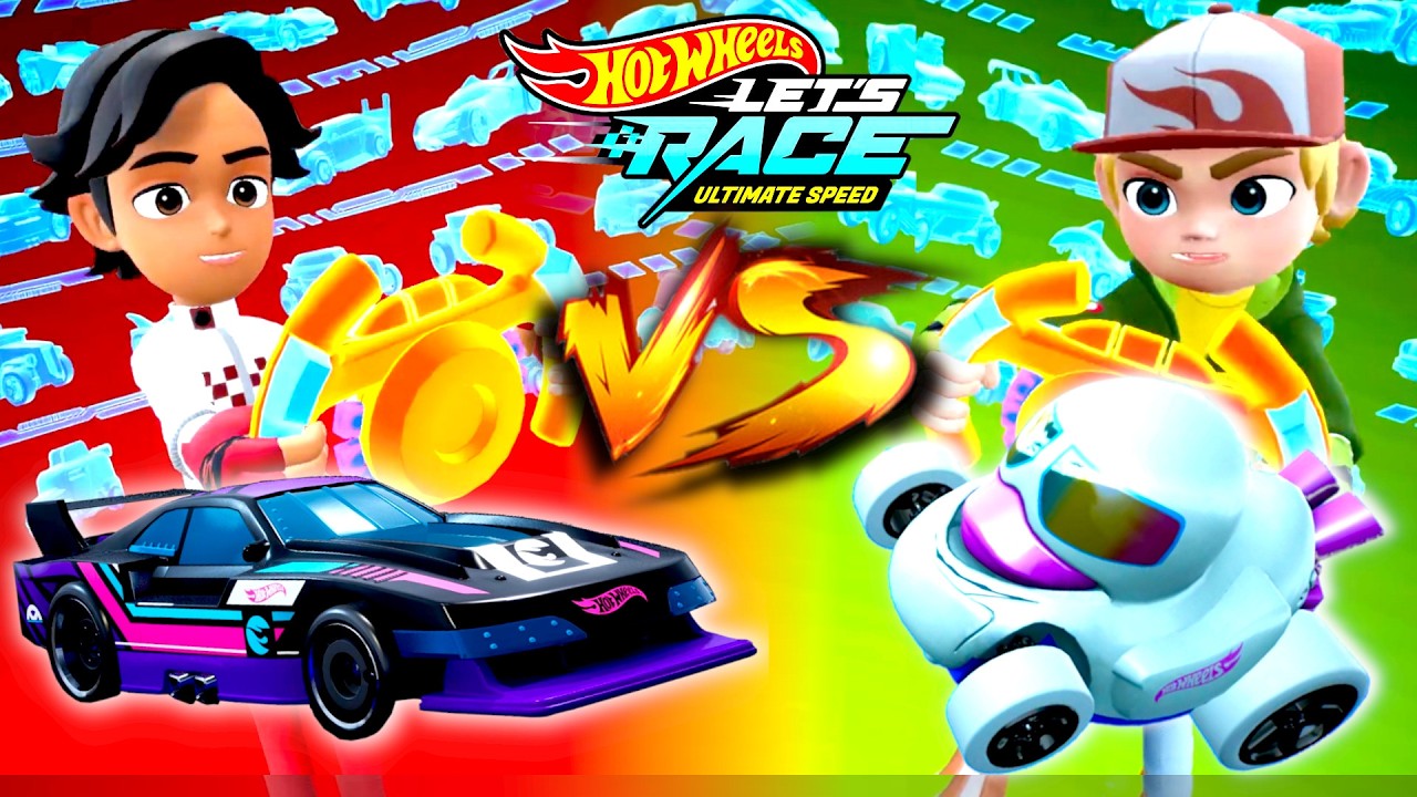 Hot Wheels Let´s Race Ultimate Speed – Axle with GT Scorcher VS Mac with Duck N Roll