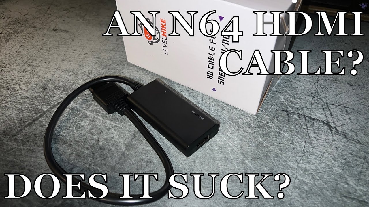 LevelHike HD Cable For SNES, N64, and GCN. Does It Suck? | Review