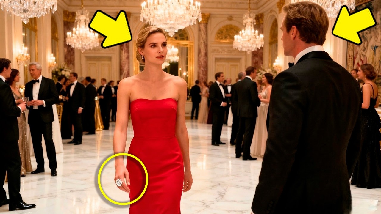 Milczała podczas rozwodu… Potem przybyła na galę z pierścionkiem, na który nie byłoby go stać…