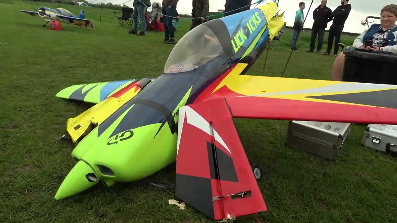 RC Plane Crash Pilot RC Slick at | Pilot Riley Howe's Freestyle Master Competition 2023