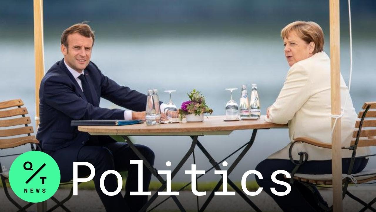 Merkel and Macron Meet to Discuss $500 Billion EU Recovery Fund
