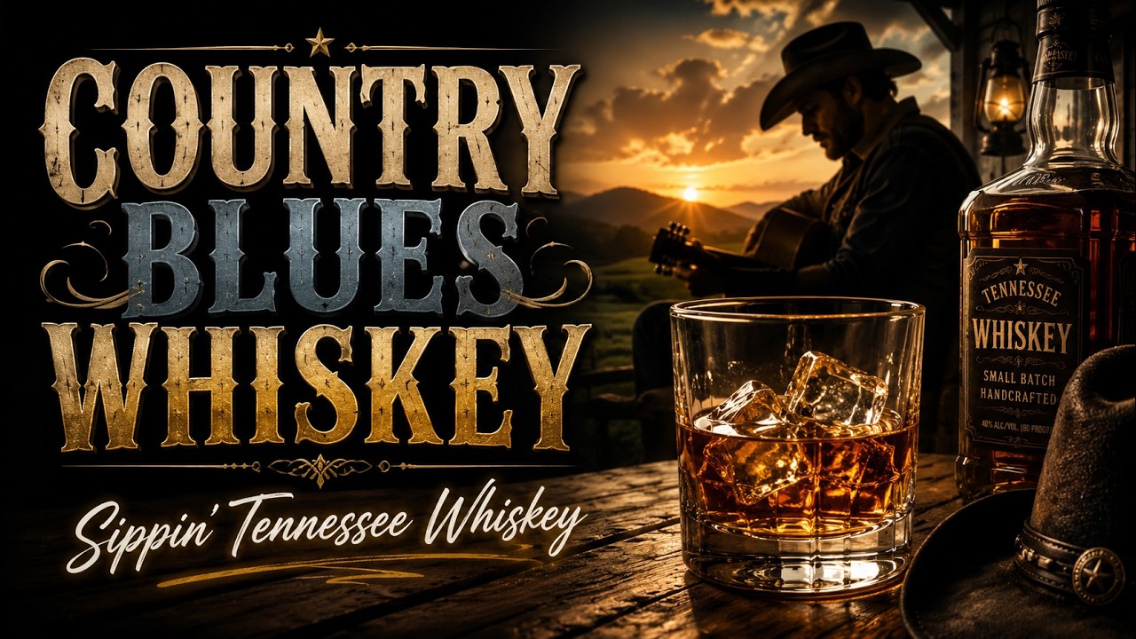 Dusty Road Country Blues 🥃 | Emotional Whiskey Songs & Southern Stories