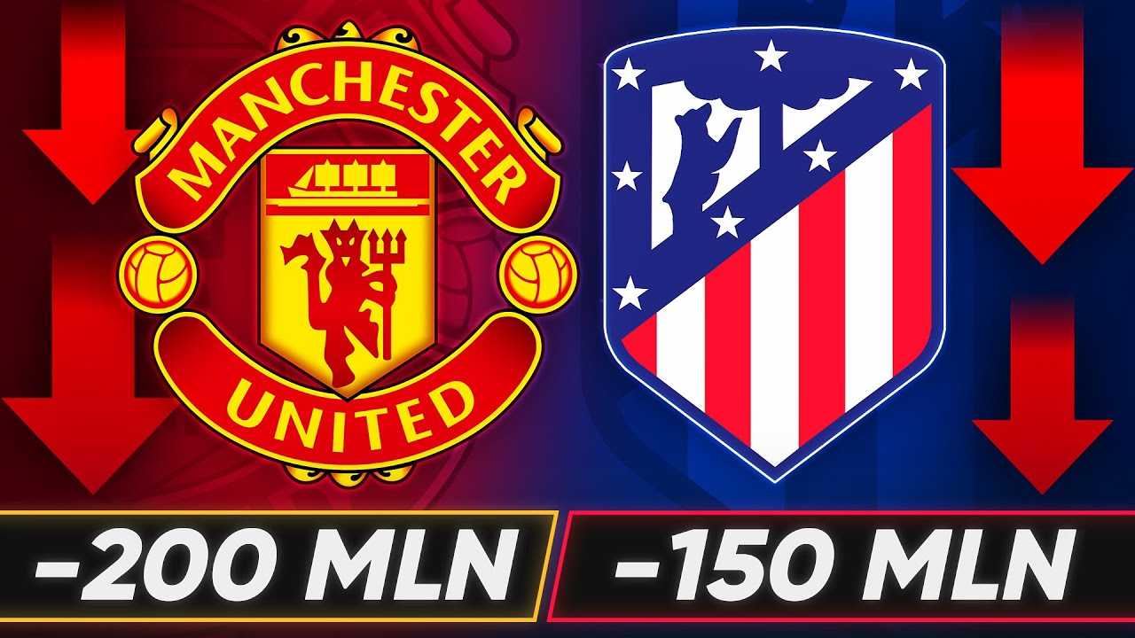 TOP 10 Football Clubs that Lost in Market Value the Most 2022
