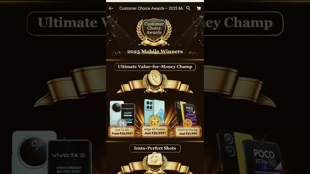 Mobile Awards 2025 , Best Mobile awards 2025 , 2025 Winner Smartphone