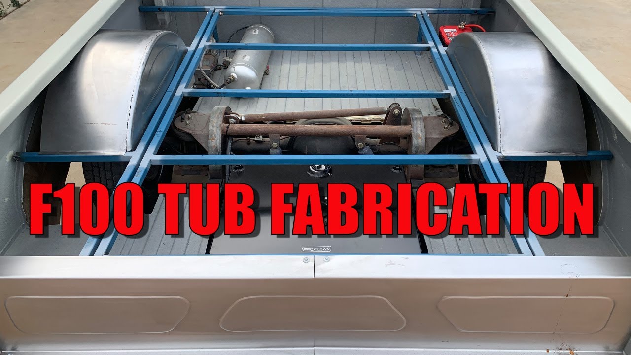 F100 Unibody Tub Fabrication