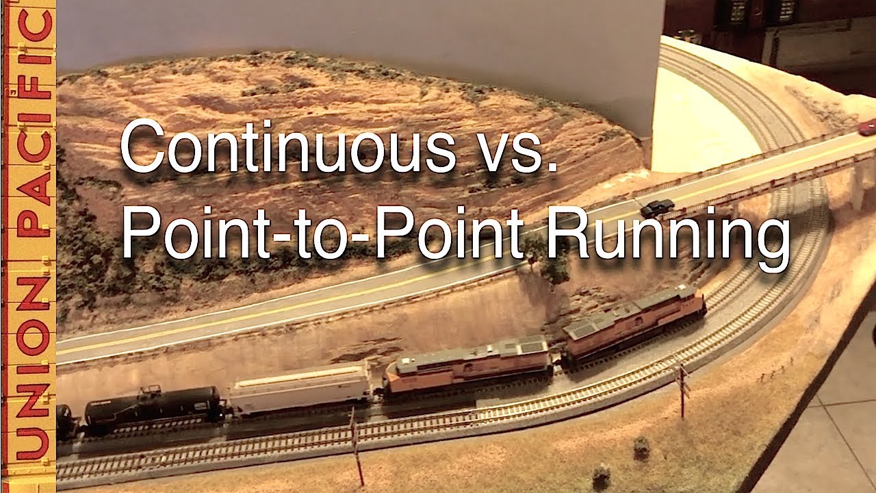 Continuous vs. Point-to-Point Running in Model Railroading