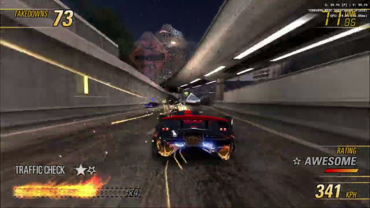 Single Event Mod is Kinda Wild, Eastern Bay Road Rage - Burnout Revenge PCSX2