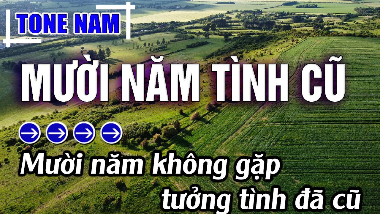 Mười Năm Tình Cũ Karaoke Tone Nam ( Abm ) Beat Mới | Karaoke Đăng Khôi