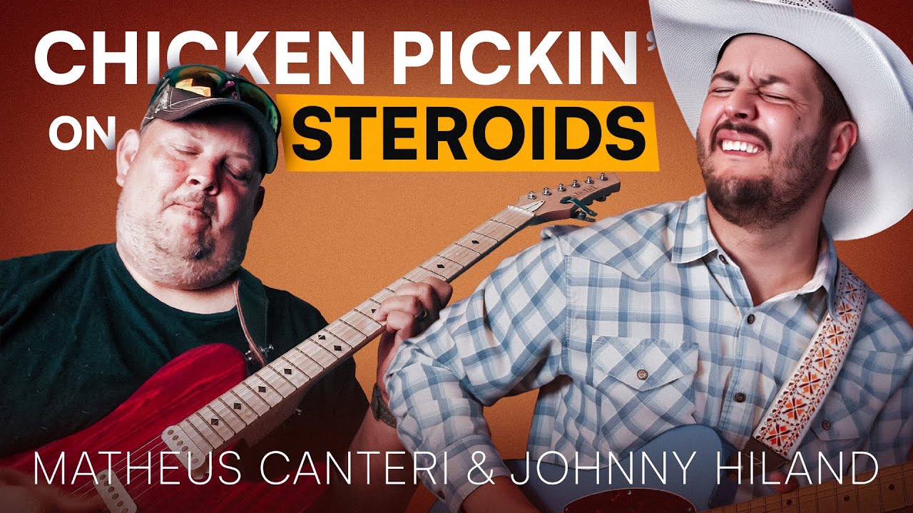 Trading blazing-fast country guitar solos with Johnny Hiland! 🎸🔥