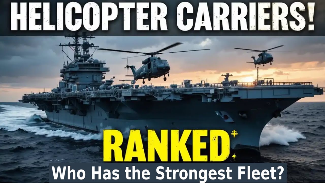 Top 10 Helicopter Carriers in the World: Power at Sea Ranked!