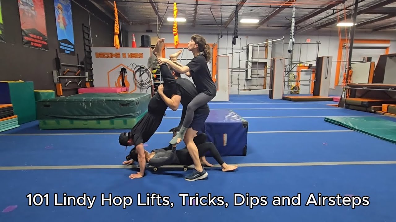101 Lindy Hop Lifts, Tricks, Dips and Airsteps