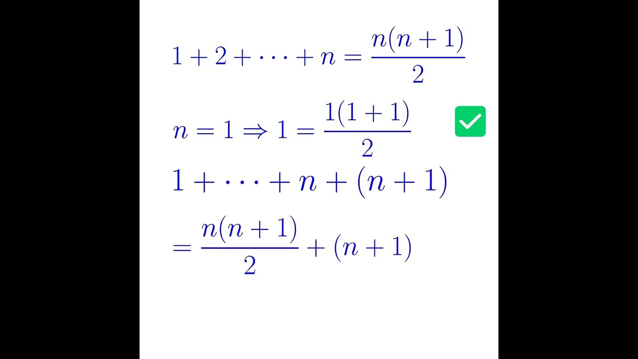 Proof by Induction