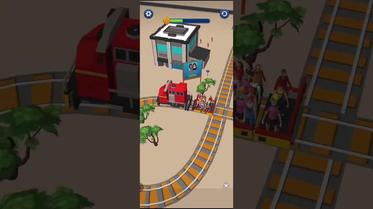 Passenger express train game @HarshKhare-hk2 