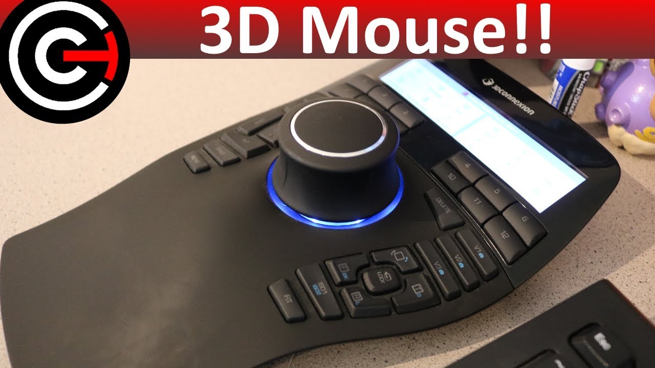 3D Mouse Review! - Space Mouse Enterprise Kit with CAD Mouse - 3DConnexion