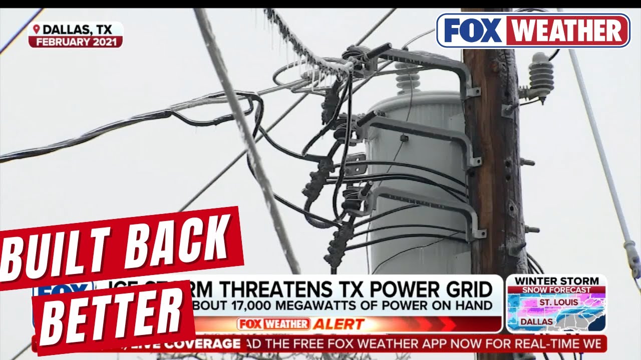 Ice Storm To Challenge Texas Power Grid Fie Year After Devastating Storm Caused Widespread Outages
