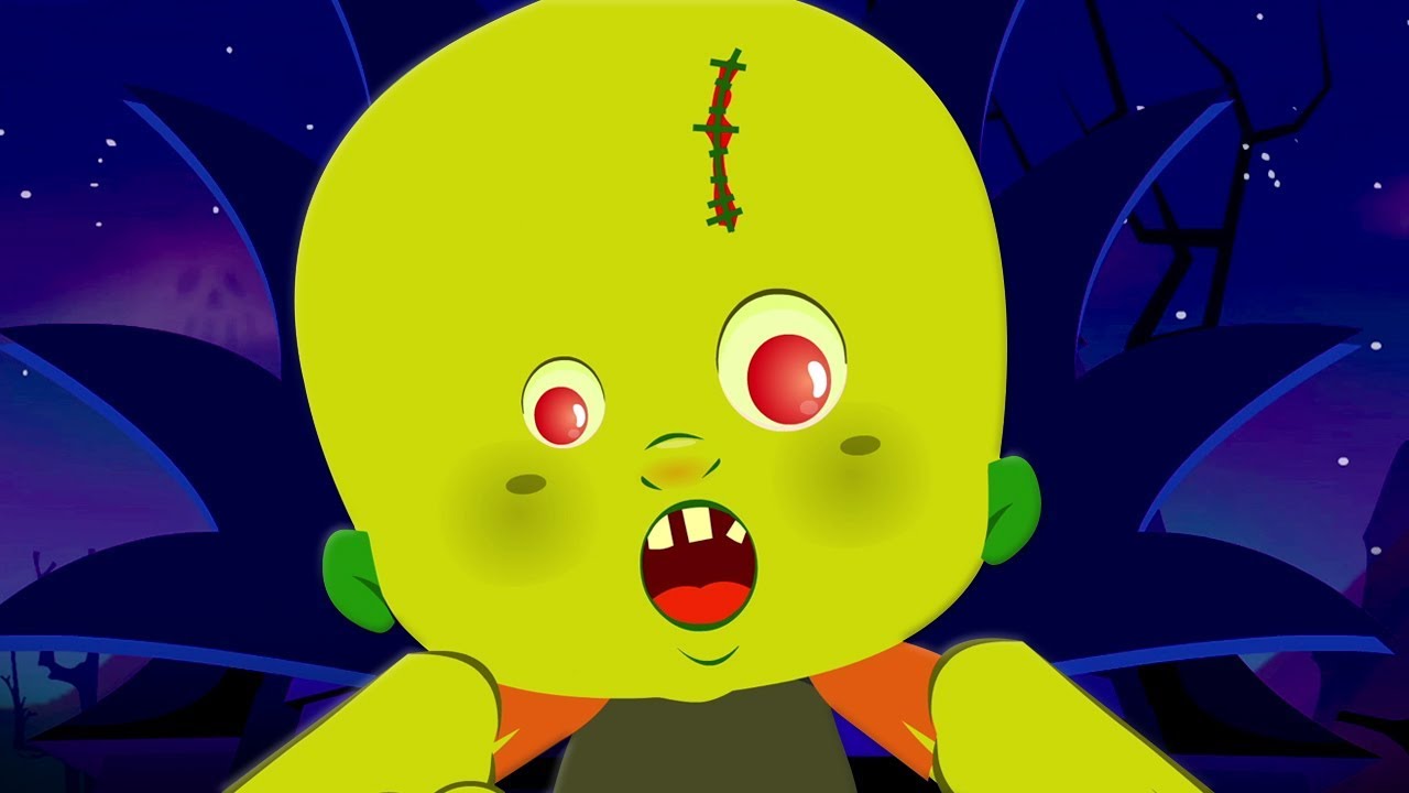 un pequeño zombie | miedo canción | One Little Zombie | Kids Channel Español | Canciones Infantiles