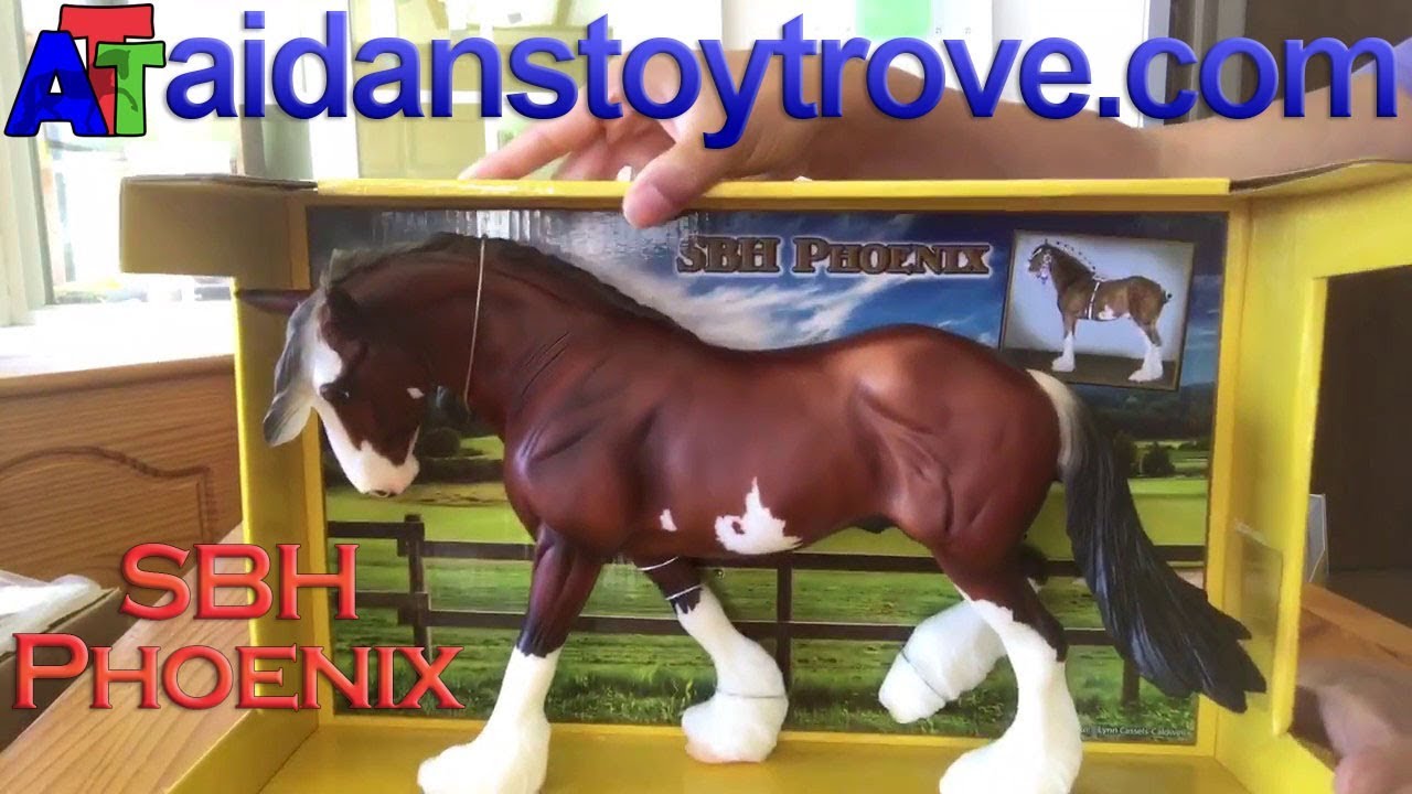 Breyer SBH Phoenix Clydesdale Stallion