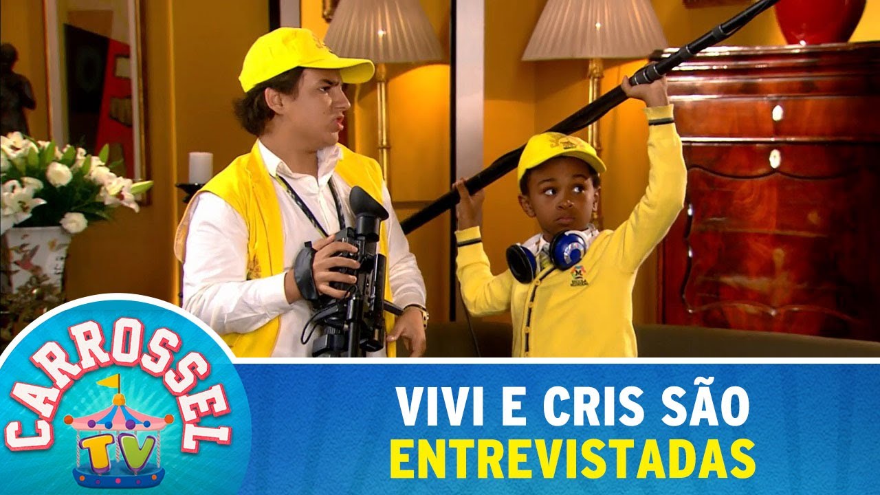 Cris e Vivi são entrevistadas no Raio de Luz | Carrossel TV