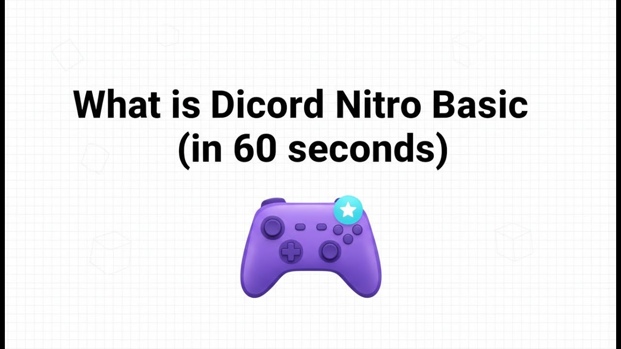 Что такое Discord Nitro Basic (за 60 секунд)?
