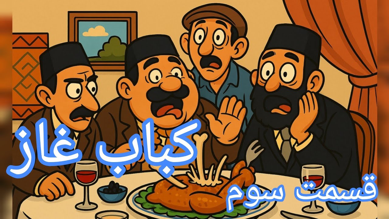 قسمت سوم داستان کباب غاز. وقتی استخوان های غاز هم توسط مهمان‌ها  بلعیده شد.