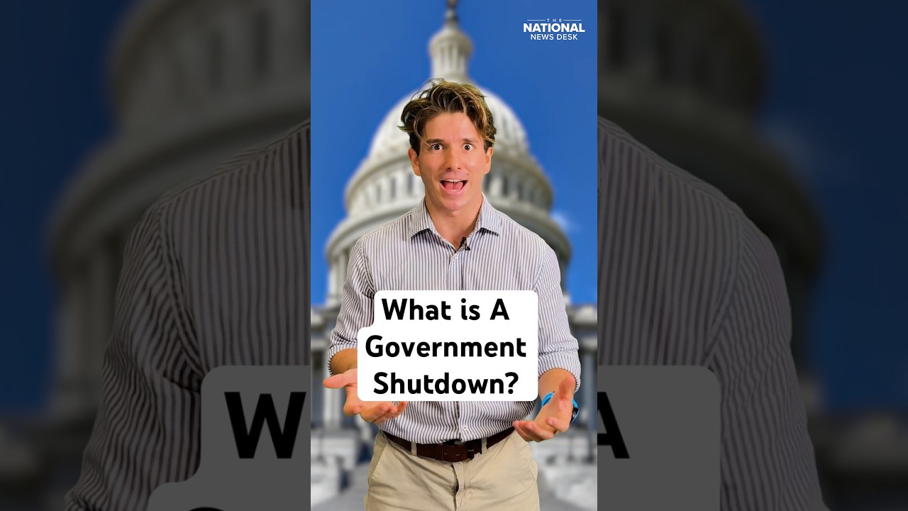 What is a government showdown? #shorts #GovernmentShutdown #Congress #Democrats #Republicans #news