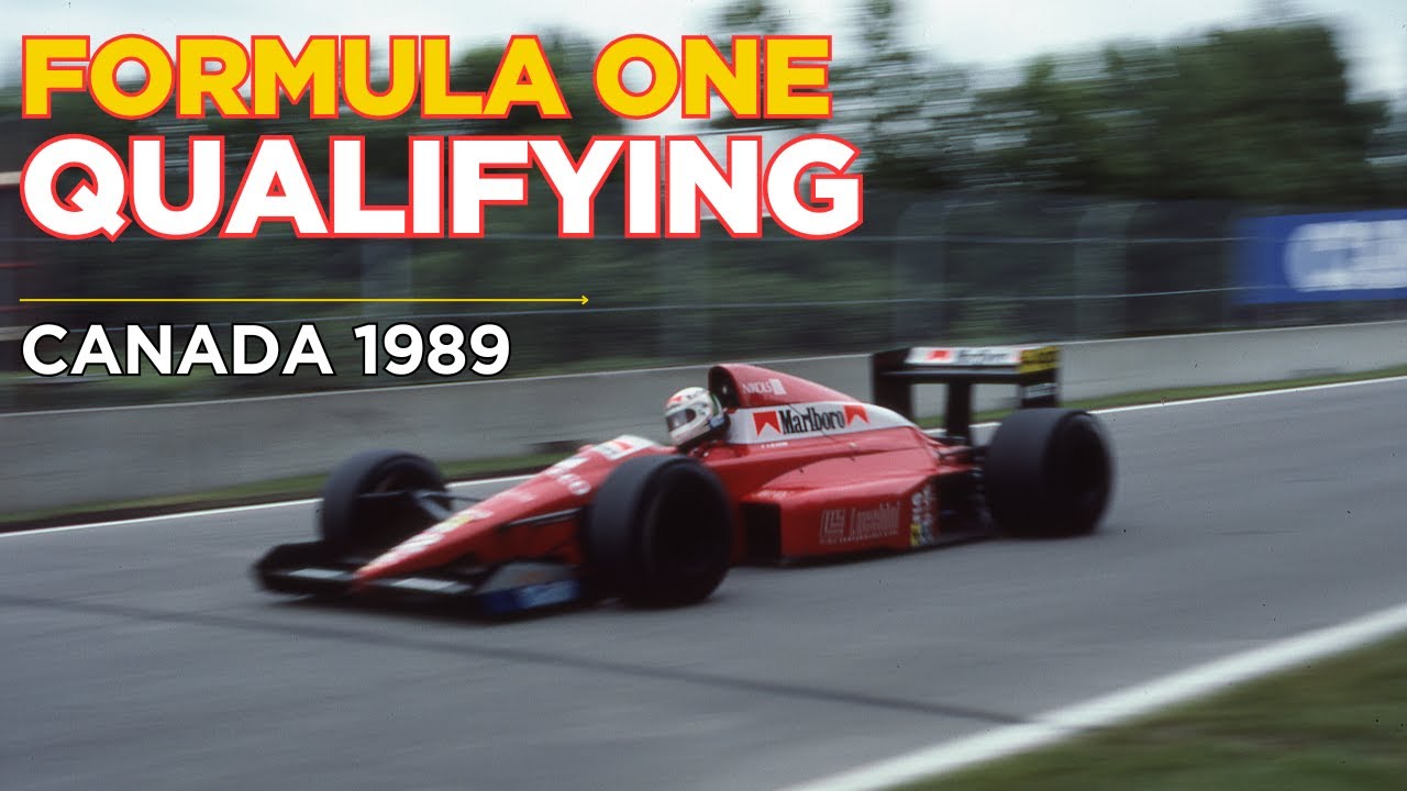 Exclusive Video of Qualifying for the 1989 Canadian Grand Prix
