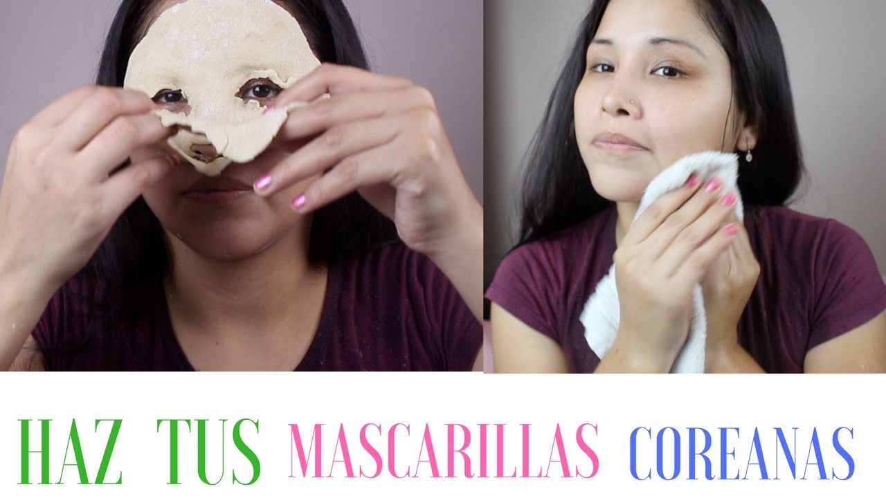 MASCARILLAS COREANAS CASERAS - Estilo Ayurvedico - Maya Belleza de la India