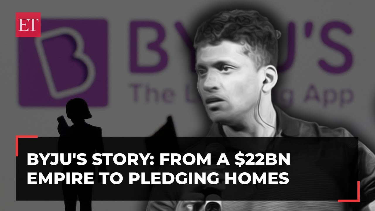 Byju Raveendran: The downfall from leading a $22 billion empire to pledging homes for salaries