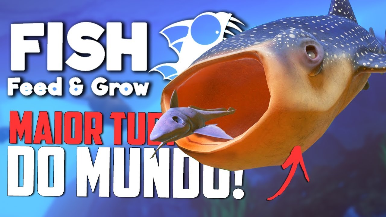 O MAIOR TUBARÃO DO MUNDO! - Feed And Grow