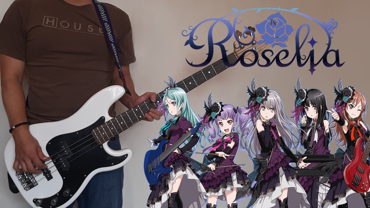 Fire Bird - Roselia (Bass Cover w/ Tabs)