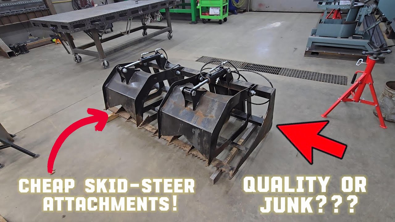 Cheap Skid-Steer Attachments | Are They Worth the Price?!