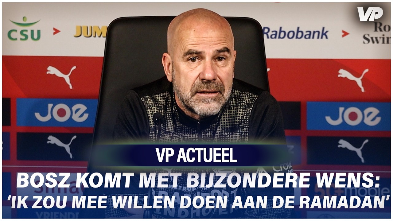BOSZ open over RAMADAN, is het oneens over SLECHTE VORM en wil NIKS WETEN van de HULDIGING❌