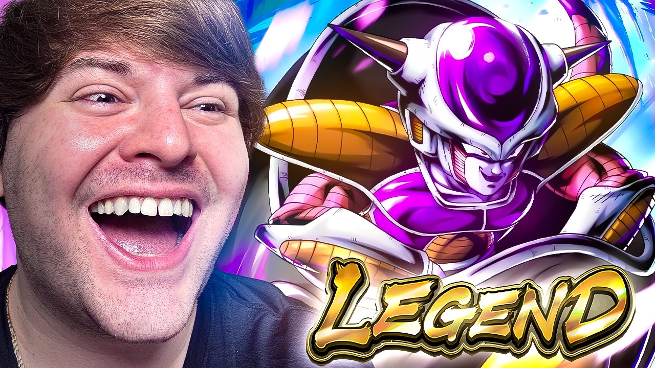 (Dragon Ball Legends) REAKCJA NA ŻYWO NA SZALONE ANIMACJE LEGENDY FIRST FORM FRIEZA!!!!!!!!!!!!!!...