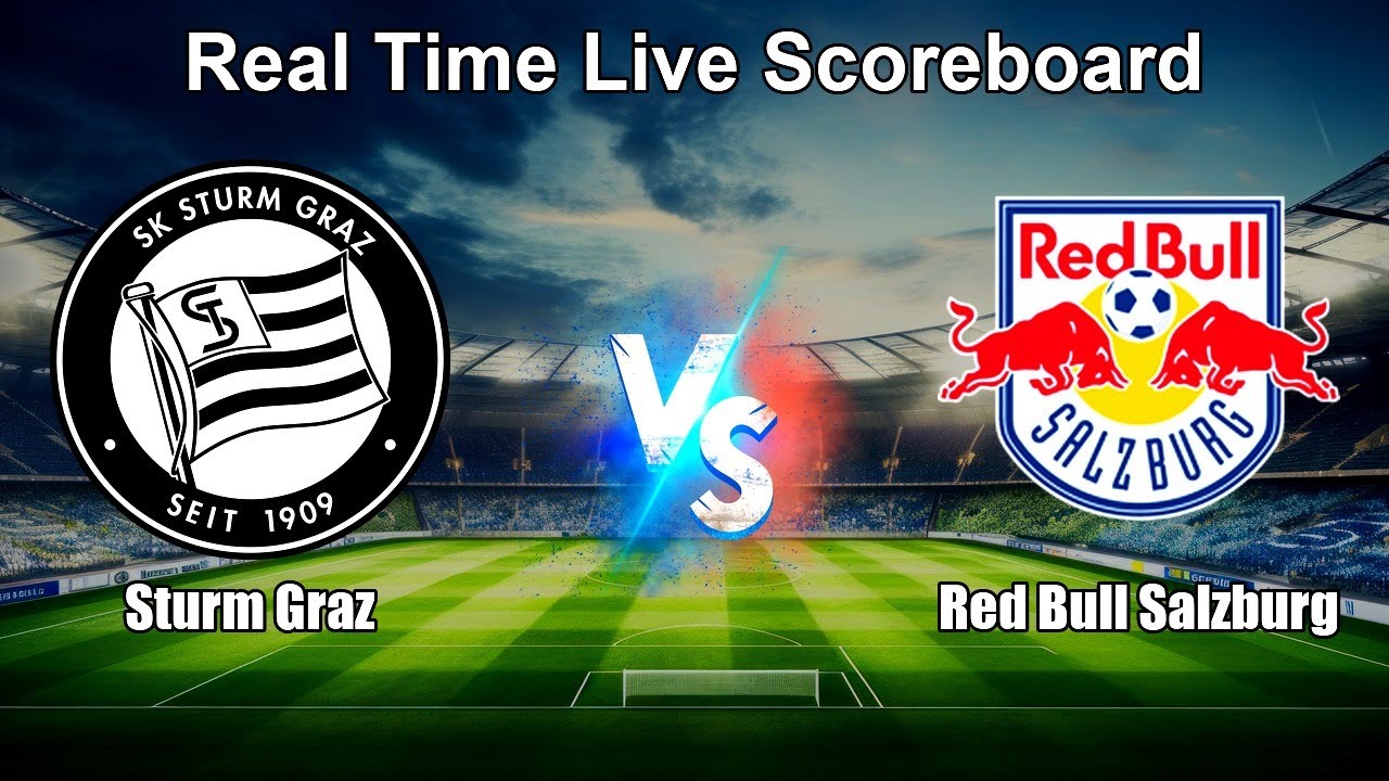 Sturm Graz vs Red Bull Salzburg Live Score - Austrian Bundesliga