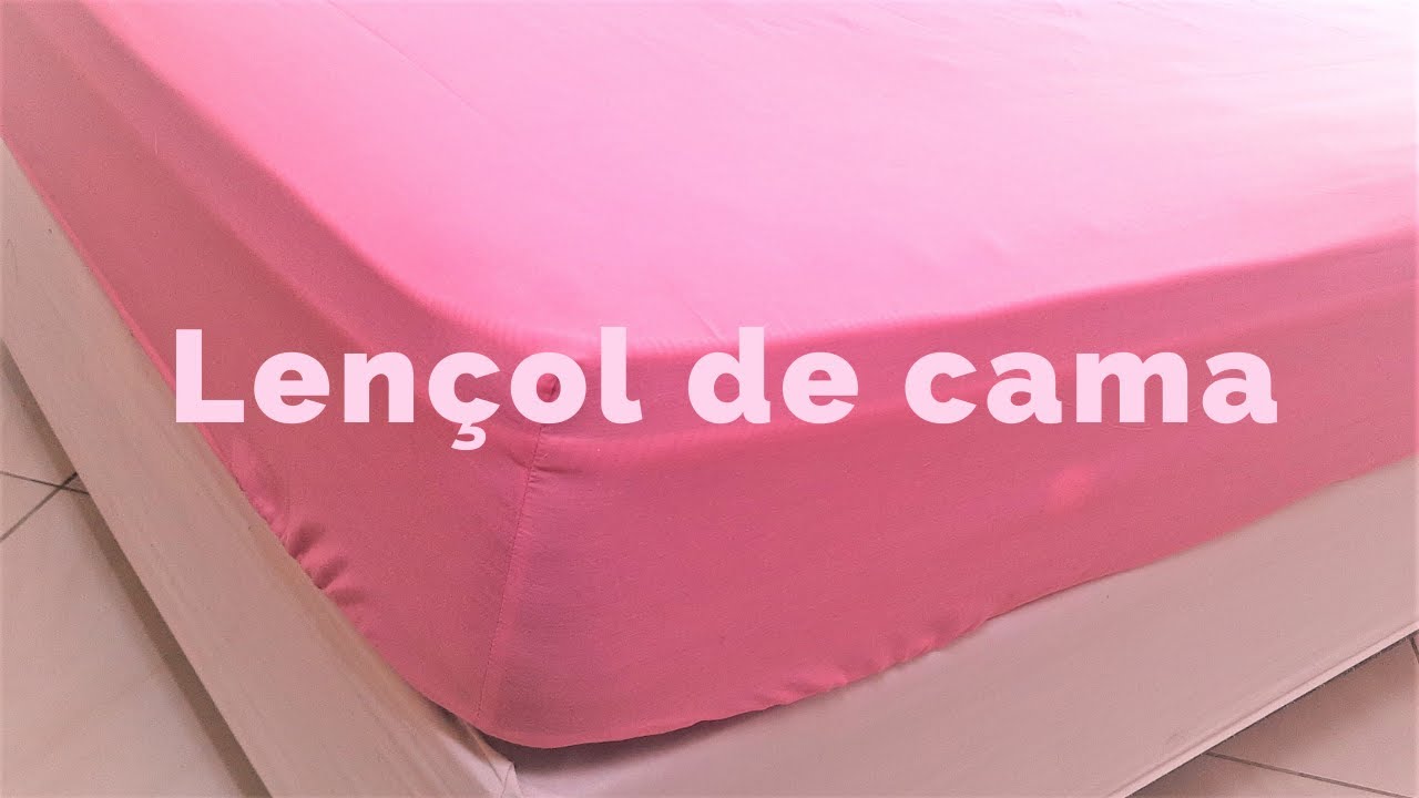 Como costurar um lençol de cama | Com elástico | Aprenda do tamanho ideal para o seu colchão!