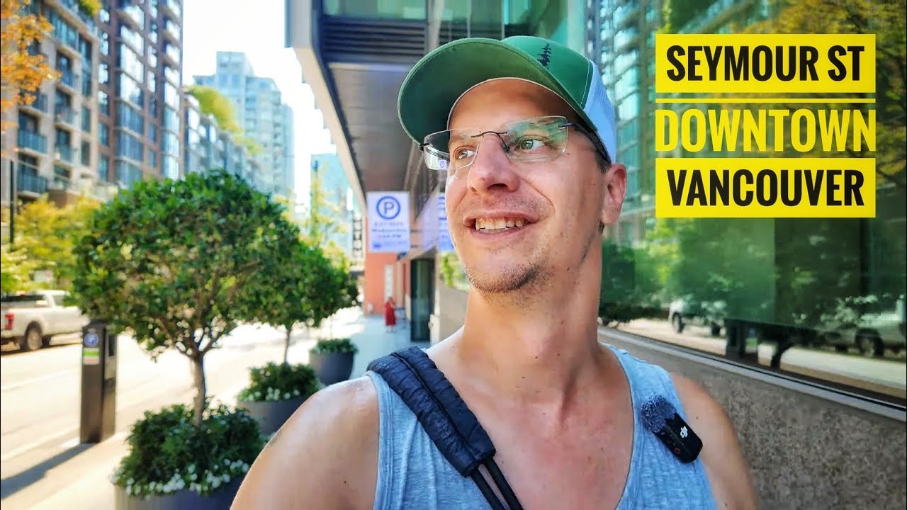 Vancouver Vibe 🇨🇦 - Robson Square to Commercial-Broadway SkyTrain Station 