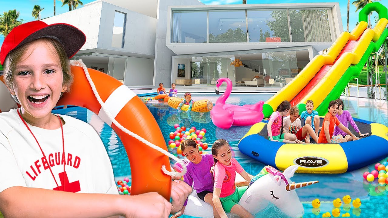 Последний выбывший из бассейна выигрывает 10 000 долларов!