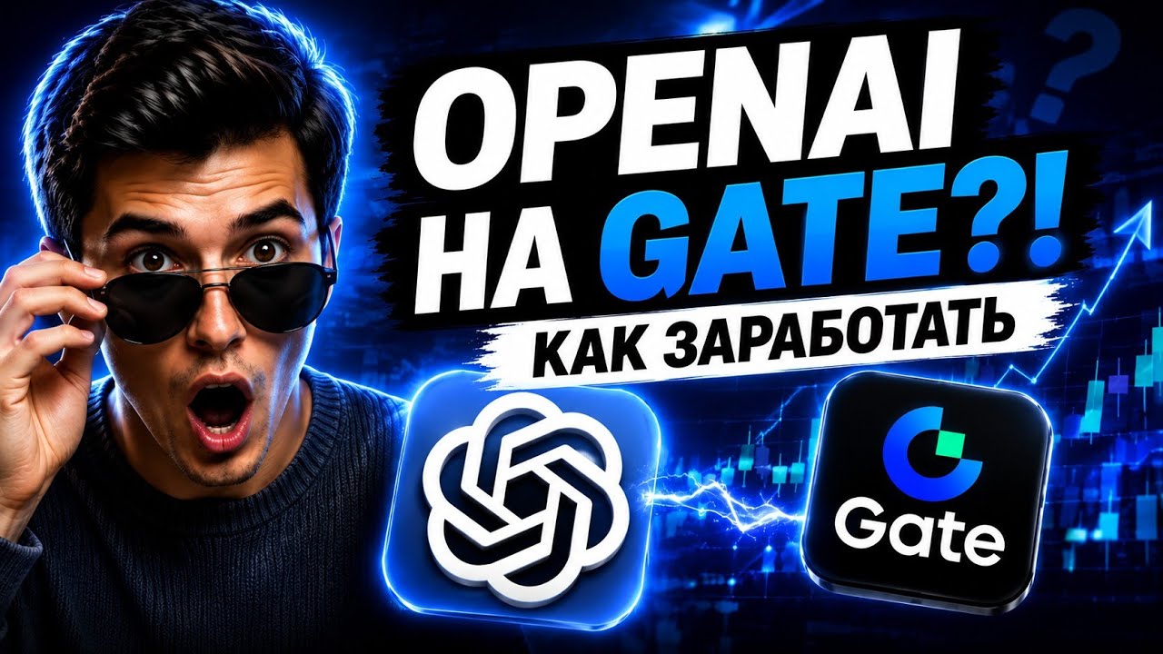 Как заработать на Pre-IPO OpenAI? Что предлагает биржа Gate