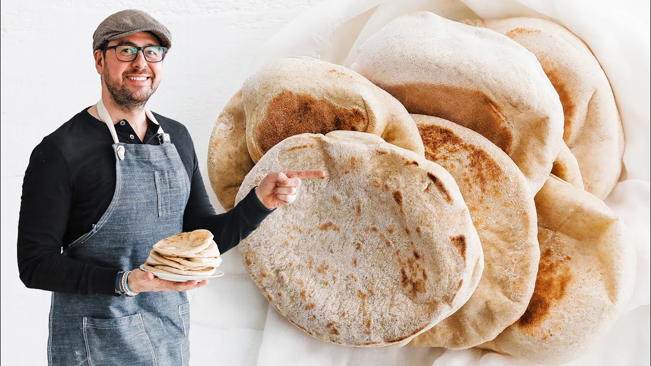 Homemade Pita Bread Recipe